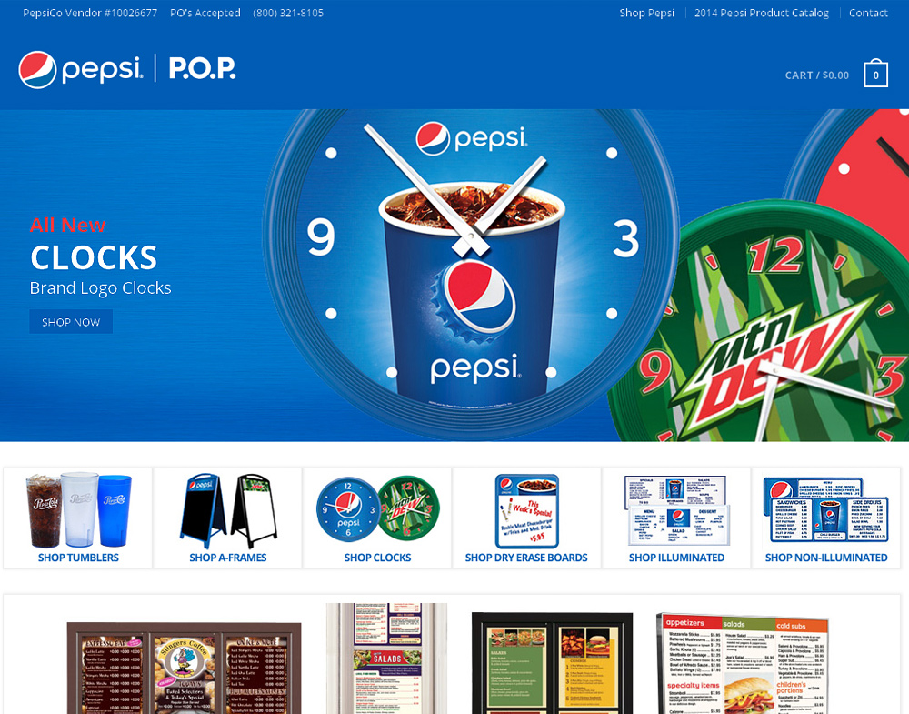 Pepsi P.O.P.